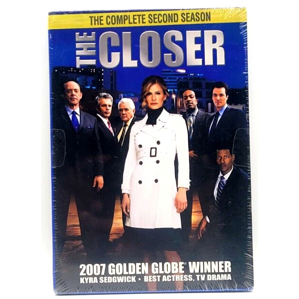 THE‎ CLOSER THE COMPLETE SECOND 2ND Season DVD FACTORY SEALED